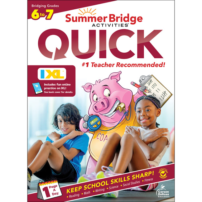 Book cover for Summer Bridge Activities(r) Quick