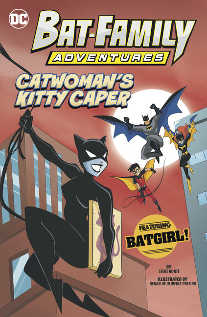 Book cover for Catwoman's Kitty Caper: Featuring Batgirl!