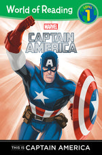 Book cover for World of Reading: This Is Captain America: Level 1