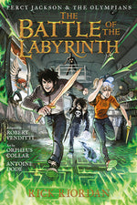 Book cover for Percy Jackson and the Olympians: Battle of the Labyrinth: The Graphic Novel, The-Percy Jackson and the Olympians