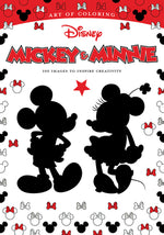 Book cover for Art of Coloring: Mickey & Minnie: 100 Images to Inspire Creativity