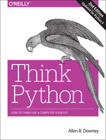 Book cover for Think Python: How to Think Like a Computer Scientist
