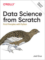 Book cover for Data Science from Scratch: First Principles with Python