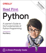 Book cover for Head First Python: A Learner's Guide to the Fundamentals of Python Programming, a Brain-Friendly Guide