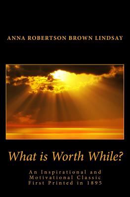 Book cover for What is Worth While?