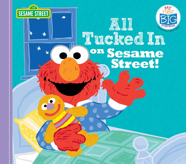 Book cover for All Tucked in on Sesame Street!
