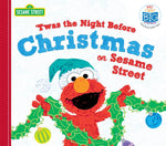 Book cover for Twas the Night Before Christmas on Sesame Street