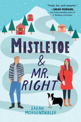Book cover for Mistletoe and Mr. Right