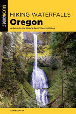 Book cover for Hiking Waterfalls Oregon