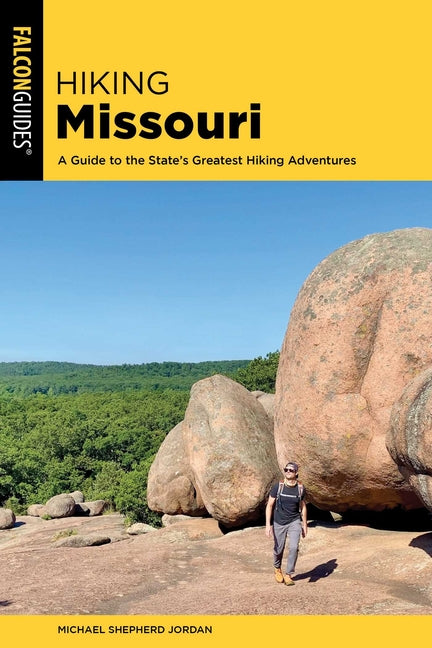 Book cover for Hiking Missouri