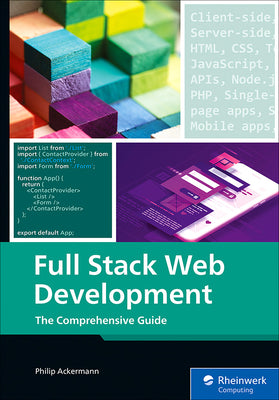 Book cover for Full Stack Web Development: The Comprehensive Guide