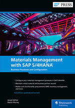 Book cover for Materials Management with SAP S/4hana: Business Processes and Configuration (Enlarged)
