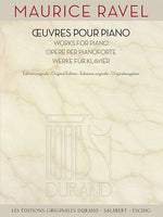 Book cover for Maurice Ravel - Works for Piano
