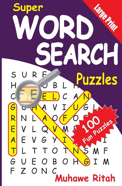 Book cover for Super Word Search Puzzles