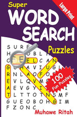Book cover for Super Word Search Puzzles
