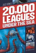 Book cover for 20,000 Leagues Under the Sea: A Graphic Novel