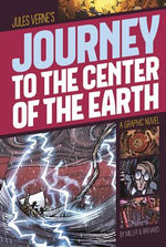 Book cover for Journey to the Center of the Earth: A Graphic Novel