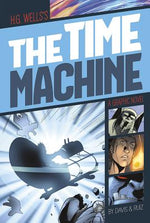 Book cover for The Time Machine: A Graphic Novel