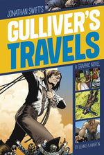 Book cover for Gulliver's Travels: A Graphic Novel