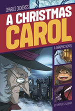Book cover for A Christmas Carol: A Graphic Novel