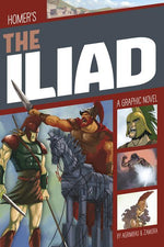 Book cover for The Iliad: A Graphic Novel