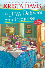 Book cover for The Diva Delivers on a Promise: A Deliciously Plotted Foodie Cozy Mystery