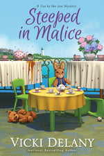 Book cover for Steeped in Malice