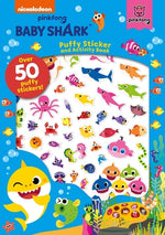 Book cover for Baby Shark: Puffy Sticker and Activity Book