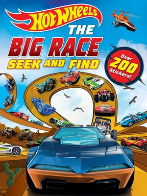 Book cover for Hot Wheels: The Big Race Seek and Find