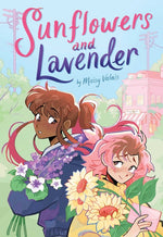 Book cover for Sunflowers and Lavender: A Graphic Novel
