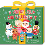 Book cover for If You're Jolly and You Know It (a Present-Shaped Novelty Board Book for Toddlers)