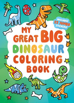 Book cover for My Great Big Dinosaur Coloring Book