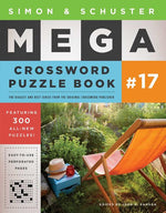 Book cover for Simon & Schuster Mega Crossword Puzzle Book #17, Volume 17