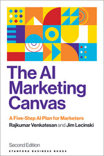 Book cover for AI Marketing Canvas, Second Edition: A Five-Step AI Plan for Marketers