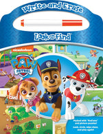 Book cover for Nickelodeon Paw Patrol: Write-And-Erase Look and Find