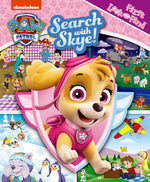 Book cover for Nickelodeon Paw Patrol: Search with Skye! First Look and Find