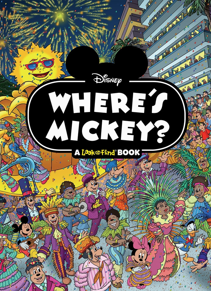 Book cover for Disney: Where's Mickey? a Look and Find Book