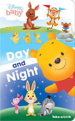 Book cover for Disney Baby: Day and Night Take-A-Look Book