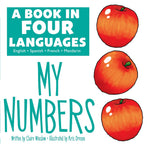 Book cover for A Book in Four Languages: My Numbers