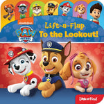 Book cover for Nickelodeon Paw Patrol: To the Lookout! Lift-A-Flap Look and Find