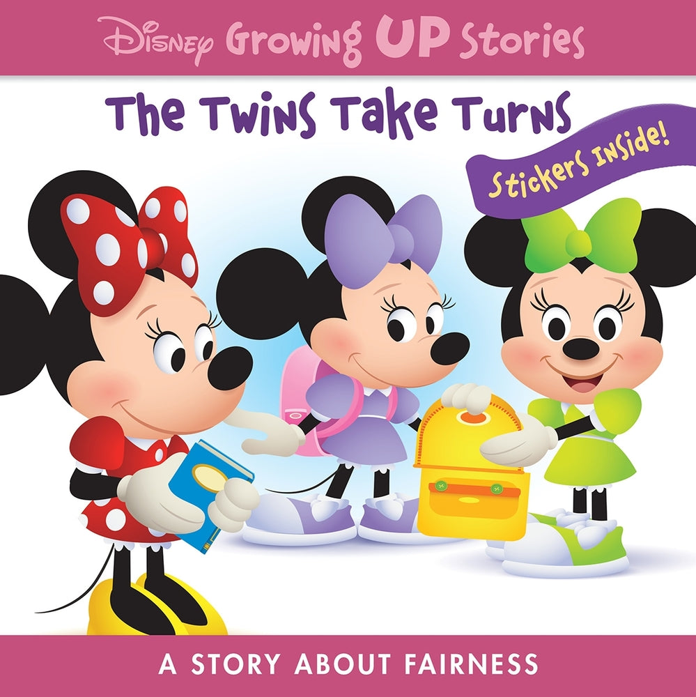 Book cover for Disney Growing Up Stories: The Twins Take Turns a Story about Fairness