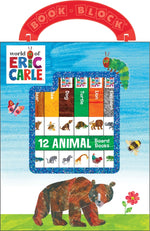 Book cover for World of Eric Carle: 12 Animal Board Books