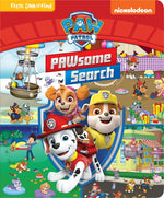 Book cover for Nickelodeon Paw Patrol: Pawsome Search First Look and Find
