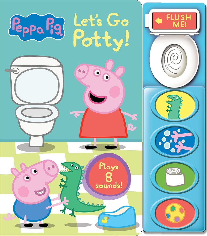 Book cover for Peppa Pig: Let's Go Potty!
