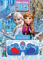 Book cover for Disney Frozen: Look and Find 3D
