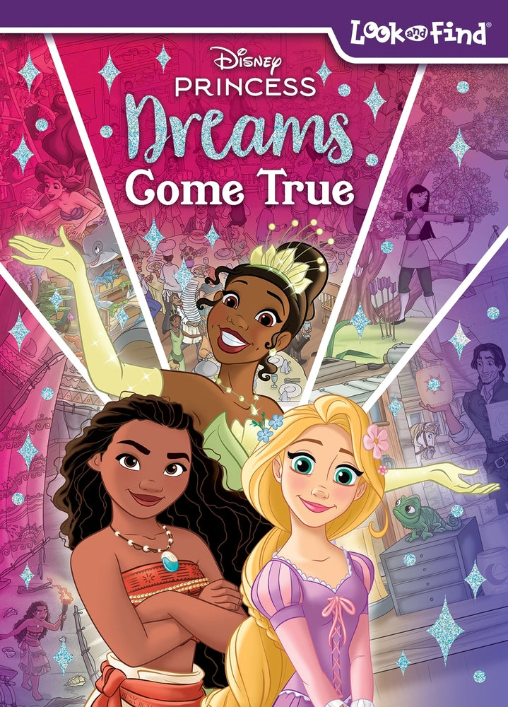Book cover for Disney Princess: Dreams Come True Look and Find