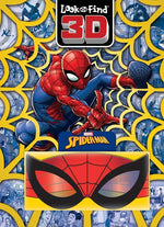 Book cover for Marvel Spider-Man: Look and Find 3D
