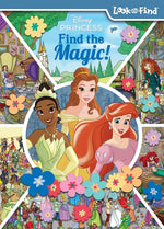 Book cover for Disney Princess: Find the Magic! Look and Find