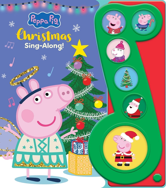 Book cover for Peppa Pig: Christmas Sing-Along! Sound Book