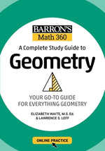 Book cover for Barron's Math 360: A Complete Study Guide to Geometry with Online Practice